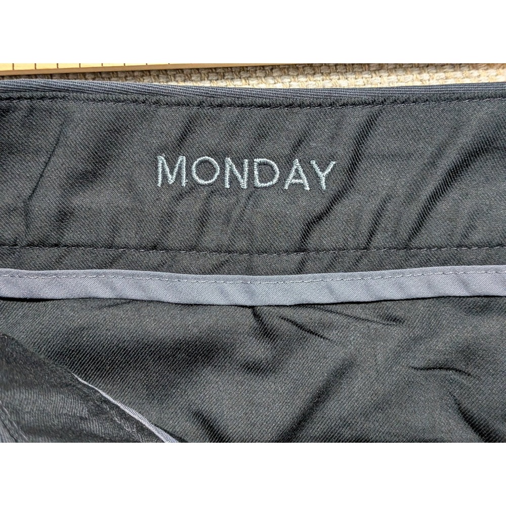 Bonobos Monday Mens Pants Navy 33x32 Weekday Warrior Slim Taper Chino Stretch - Picture 6 of 13